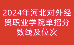 河北对外经贸职业学院