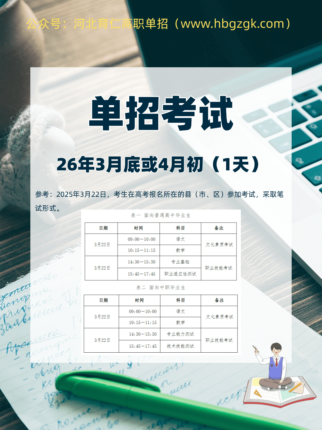 @2026届河北普高/中职毕业生，2026年4月河北省高职单招升学指南来了！