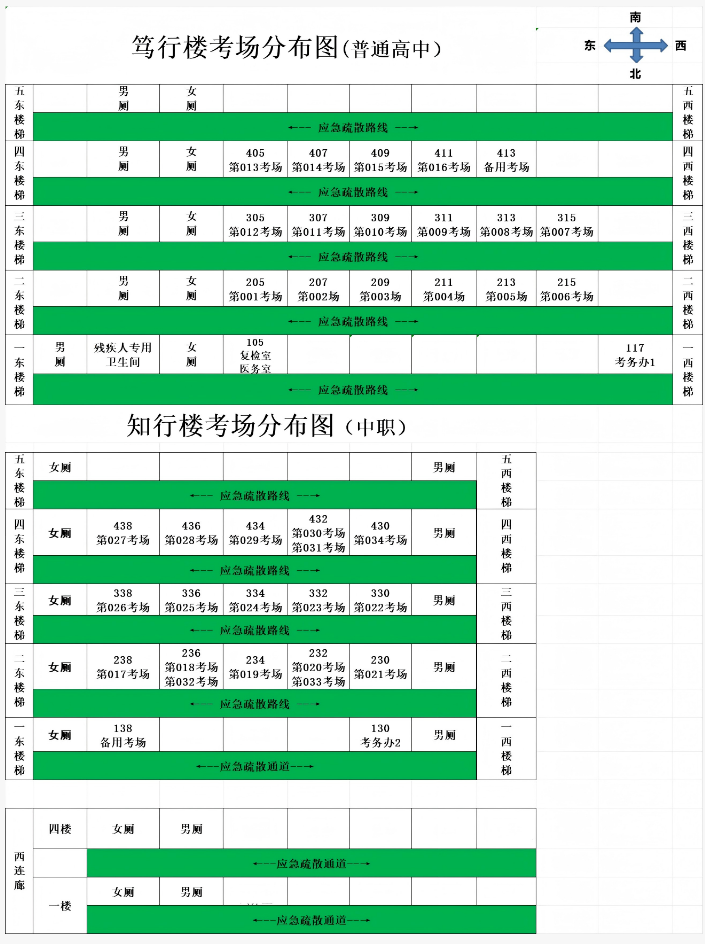 衡水市2026年高职单招考点考场分布